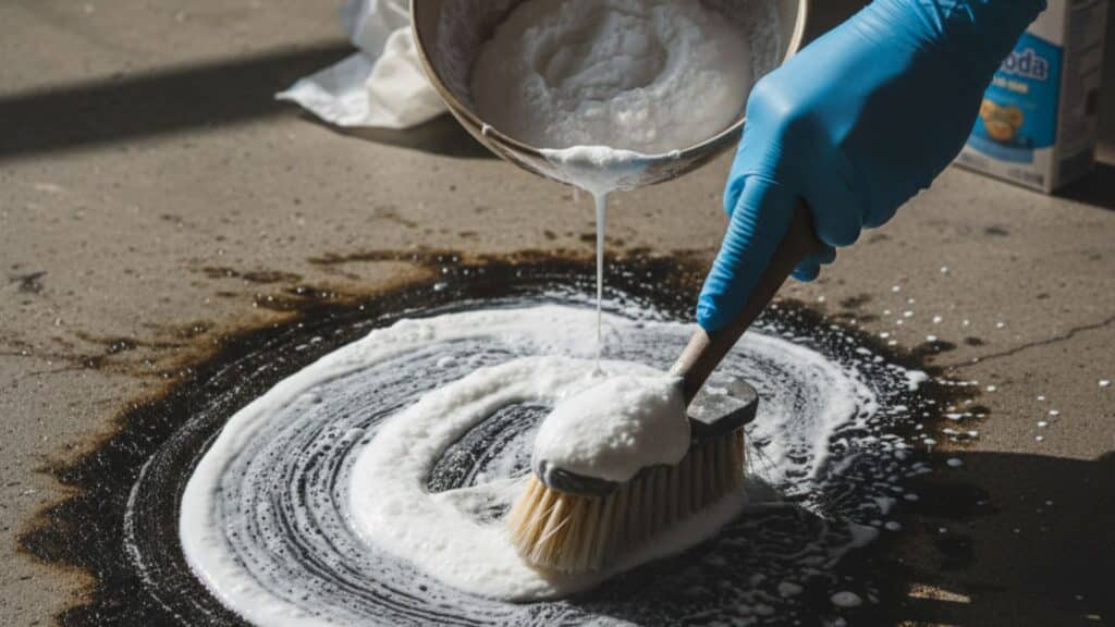 Baking Soda and Vinegar Paste