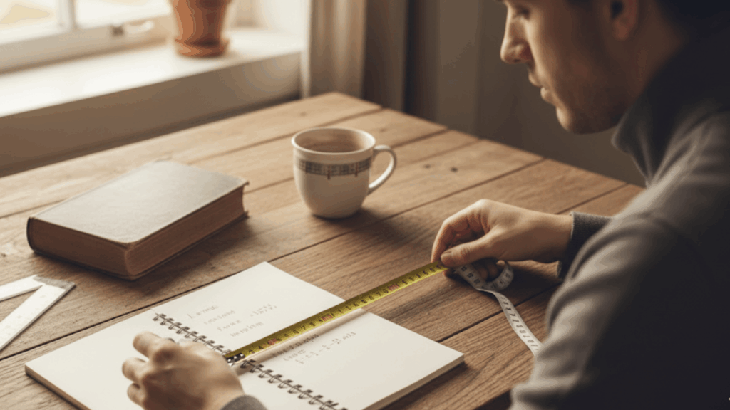 how to practice reading tape measure markings