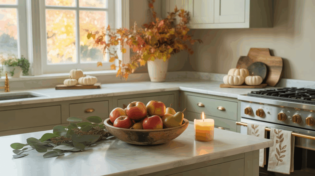 kitchen fall decor