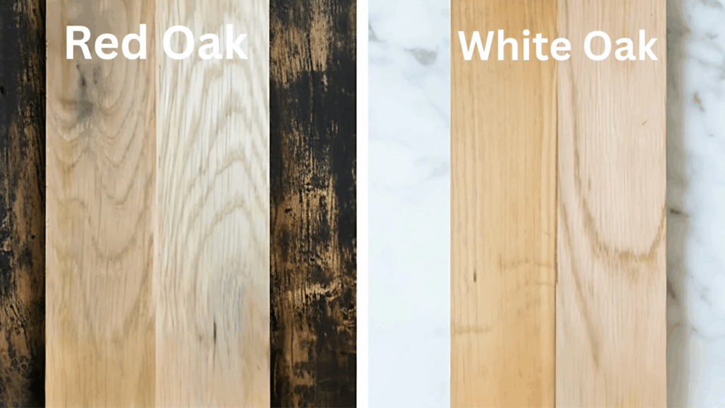 red white oak