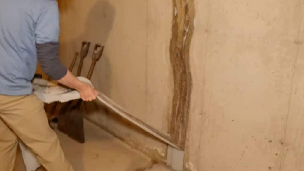 step 1 remove the old patch and inspect the crack