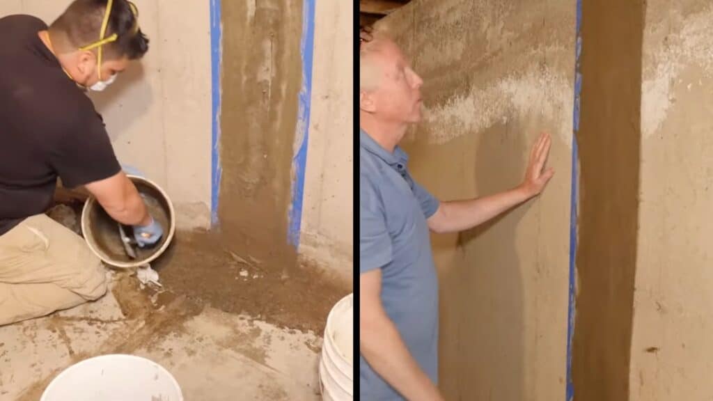 step 5 finish with super crete for extra strength