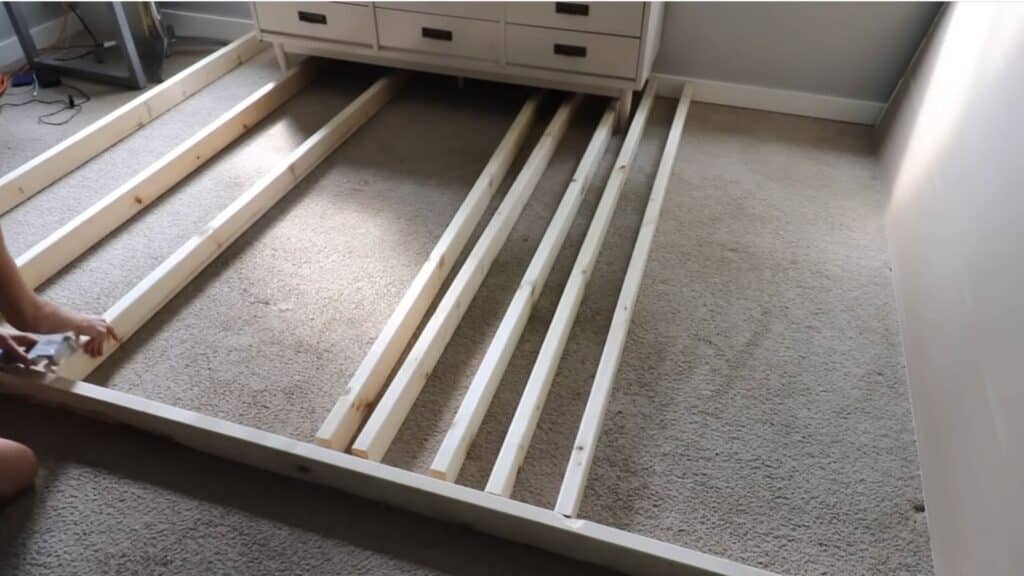 step three frame the wall