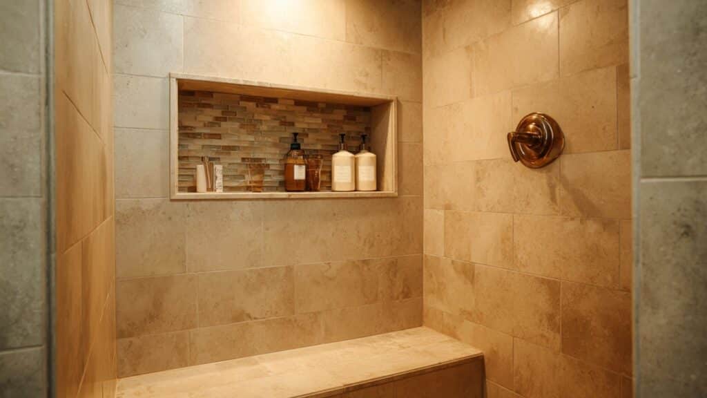 bench integrated niche