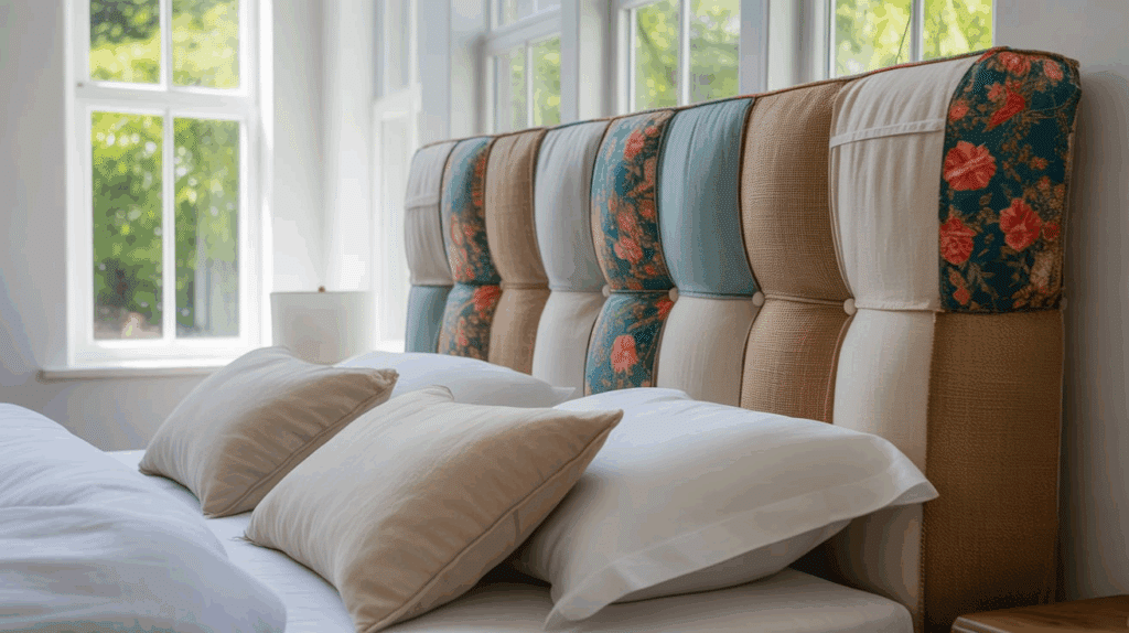 repurposed headboard