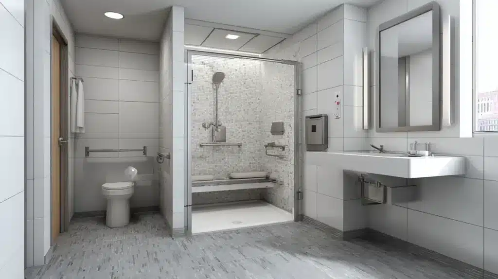 small bathroom layout