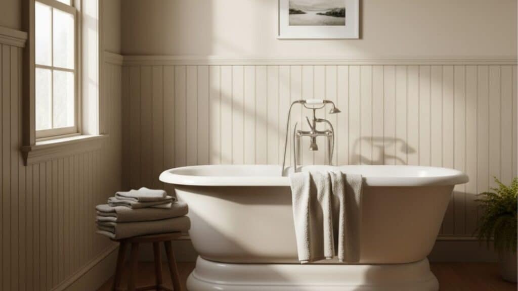 subtle neutral beadboard colors